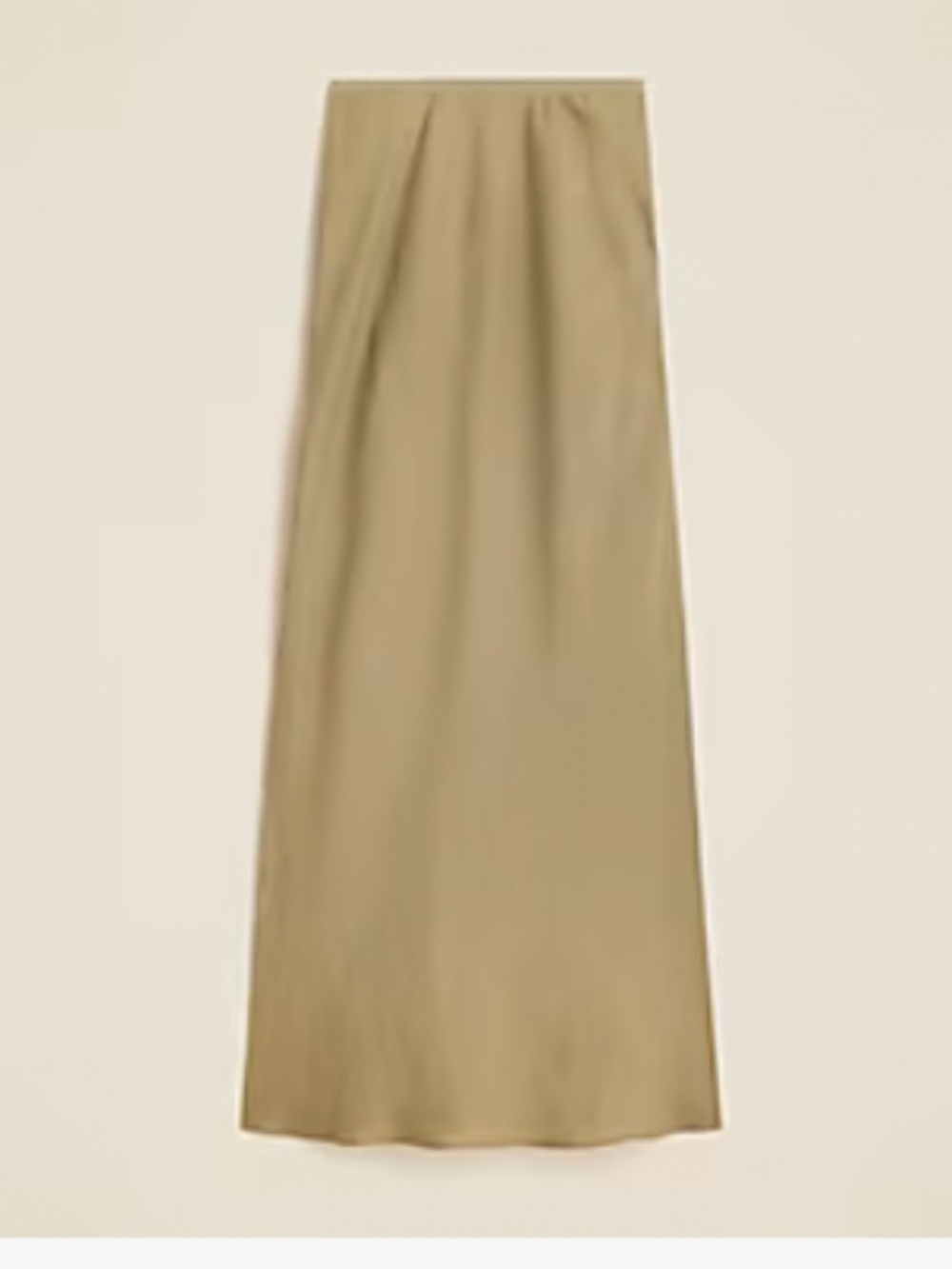 J Crew Gwyneth Slip Skirt in Linen Size Small Dusty Fatique